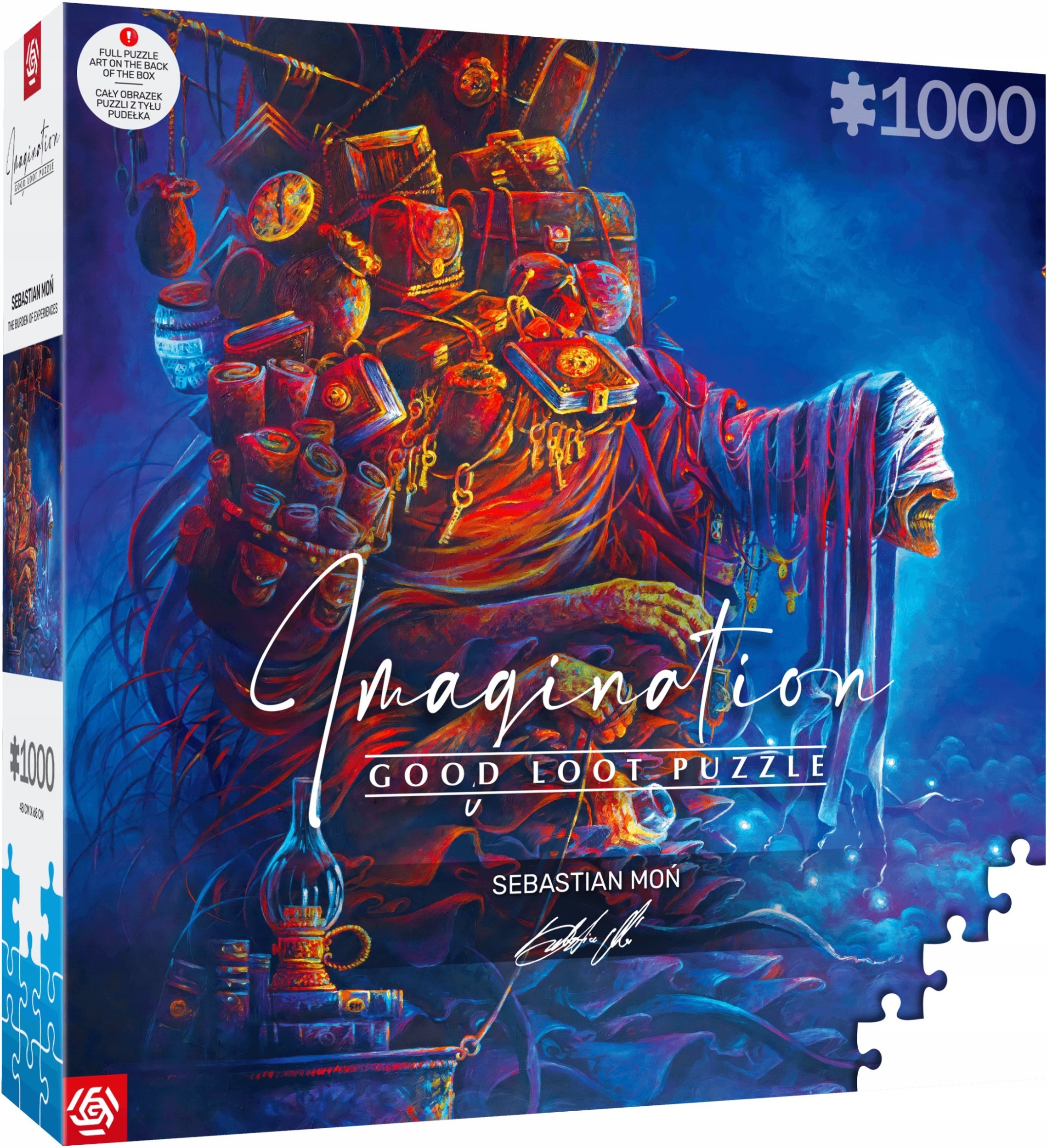 Good Loot Puzzle: Imagination - Sebastian Moñ - Ciê¿ar do¶wiadczeñ (1000 elementów)