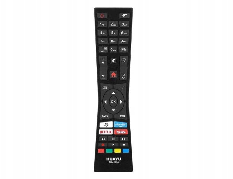 Lamex LXP1636 TV remote control TV LCD VESTEL / HYUNDAI / TELEFUNKEN RM-L1636 NETFLIX / YOUTUBE PRIME VIDEO