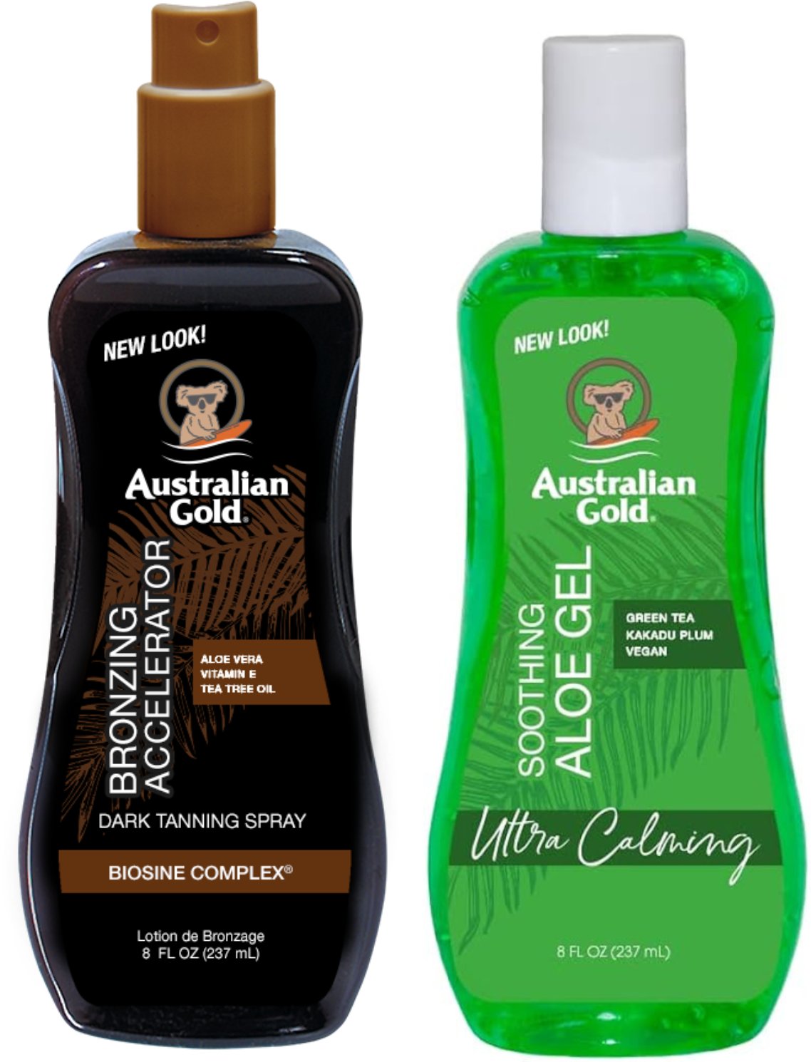 Australian Gold Dark Tanning Accelerator Spray Gel + Aloe Po Opalaniu