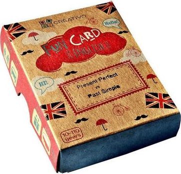 Creativo Fun Card English Present Perfect vs Past Simple