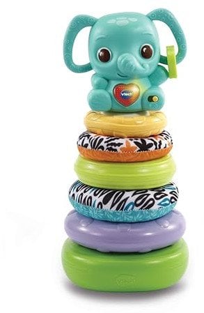 VTECH Playset Stack, rattle & link elephant