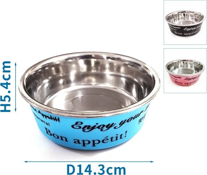 Nobleza Antypoślizgowa miska z nadrukiem dla zwierząt Antypoślizgowa miska z nadrukiem dla zwierząt