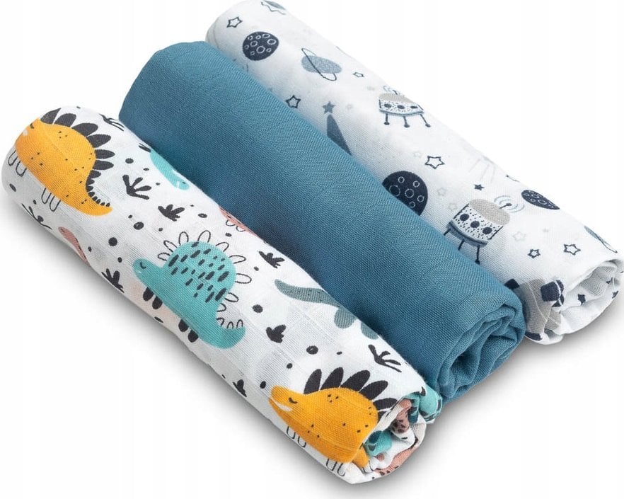 Sensillo PIELUCHA MUŚLINOWA NIEBIESKI (Opak - 3 szt)