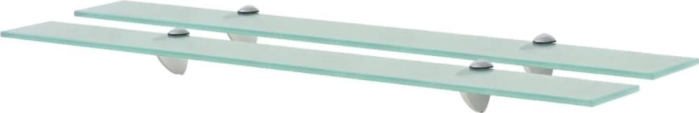 vidaXL Półka pod lustro 80cm przezroczysty (3051523)