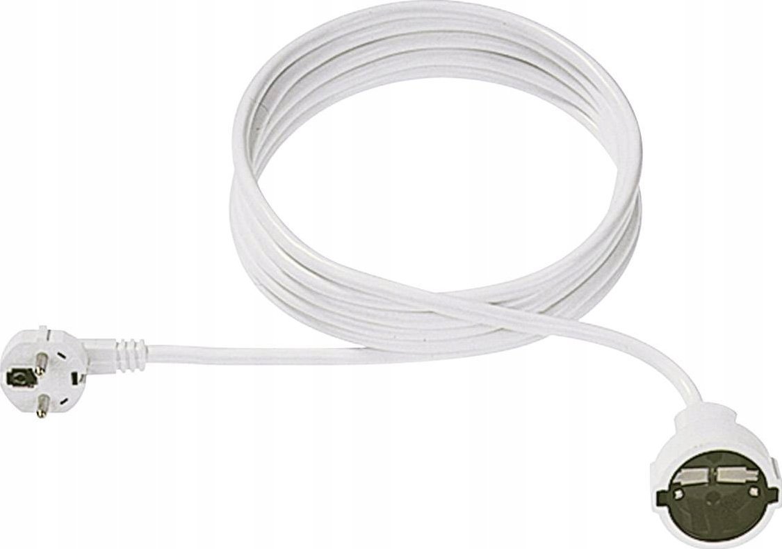 Bachmann BACHMANN Przedłużacz, Styk ochronny 230V 2m biały
