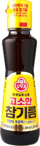 OTTOGI Olej sezamowy z prażonych ziaren 160ml - Ottogi uniwersalny