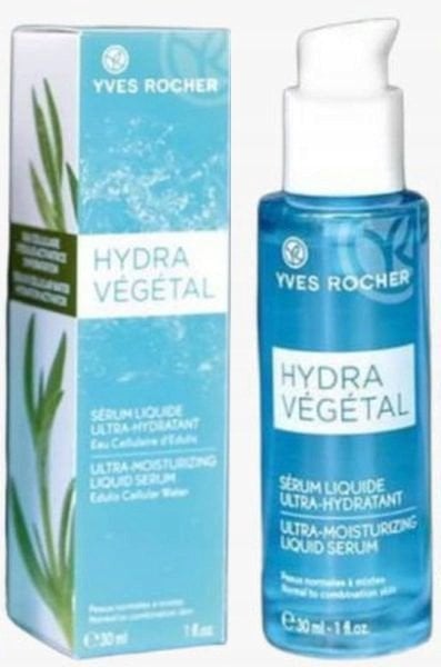 Yves Rocher, Hydra Vegetal, Moisturising, Serum, For Face, 30 ml For Women