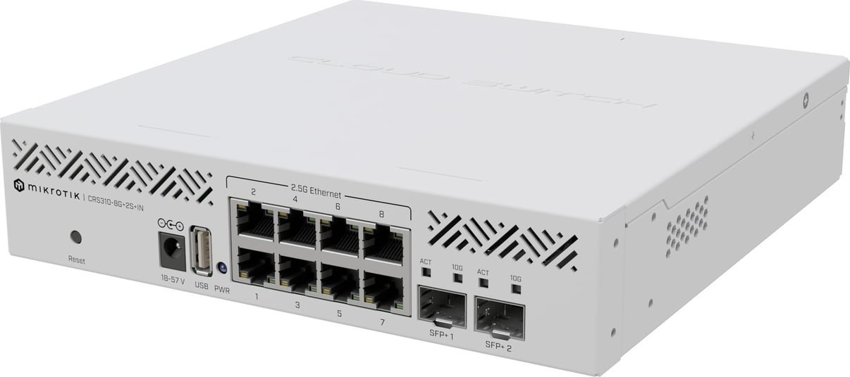 Switch MikroTik Cloud Router Switch CRS310 (CRS310-8G+2S+IN)