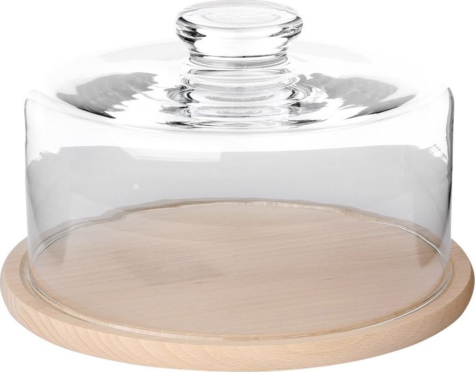 Lumarko pojemnik na ser z drewnianym spodem śr.24cm (09-050/3)