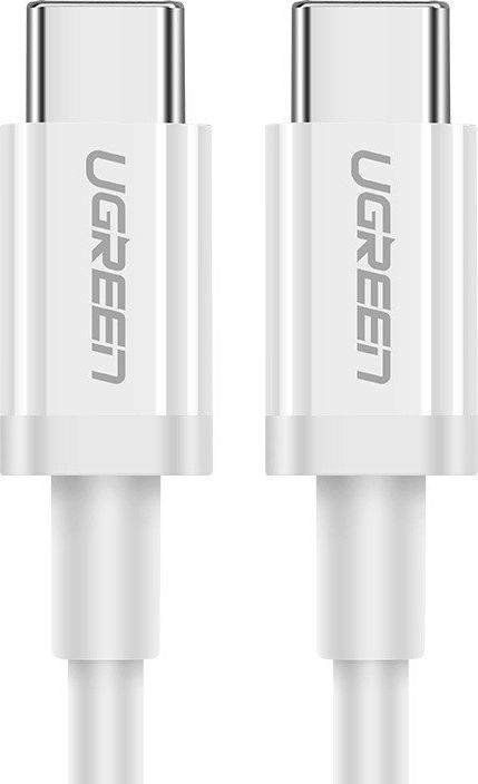 Kabel USB Ugreen USB-C - USB-C 1 m Biały (60518)