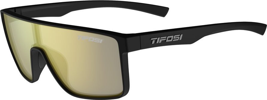 TIFOSI Okulary TIFOSI SANCTUM matte black (1 szkło Smoke Yellow 11,2% transmisja światła) (NEW 2024)