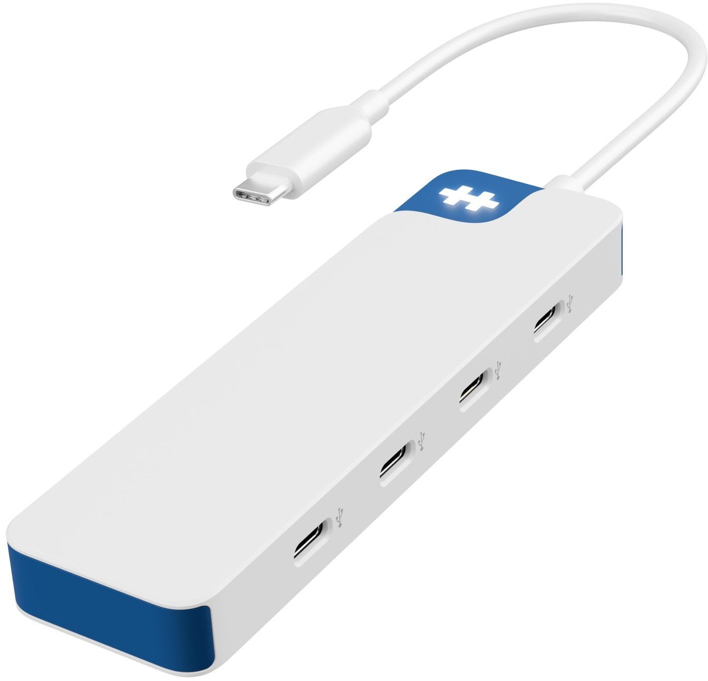 D TARGUS HyperDrive Flex 4 Port USB-C Hub Blue