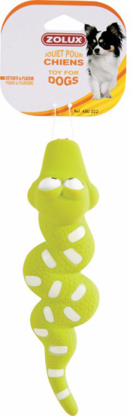 Zolux Zabawka z lateksu wąż 24,5 cm, różne kolory
