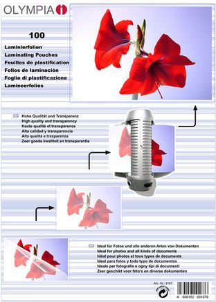 Olympia woreczki do laminacji DIN A5 80 micron (9167)