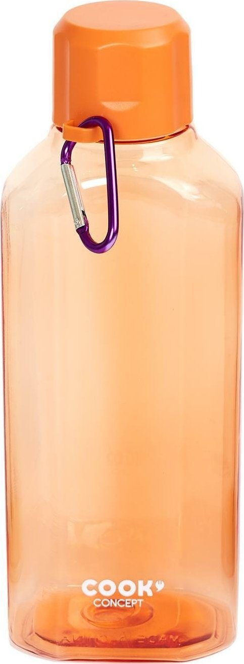 Intesi INTESI BUTELKA DO WODY Z KARABIŃCZYKIEM POMARAŃCZOWA