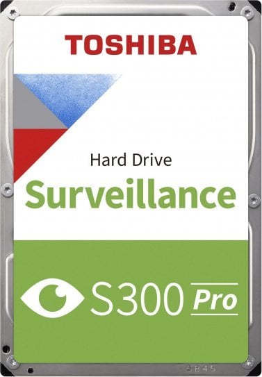 Dysk serwerowy Toshiba S300 Pro Surveillance 8TB 3.5'' SATA III (6 Gb/s) (MD10ADA800V)
