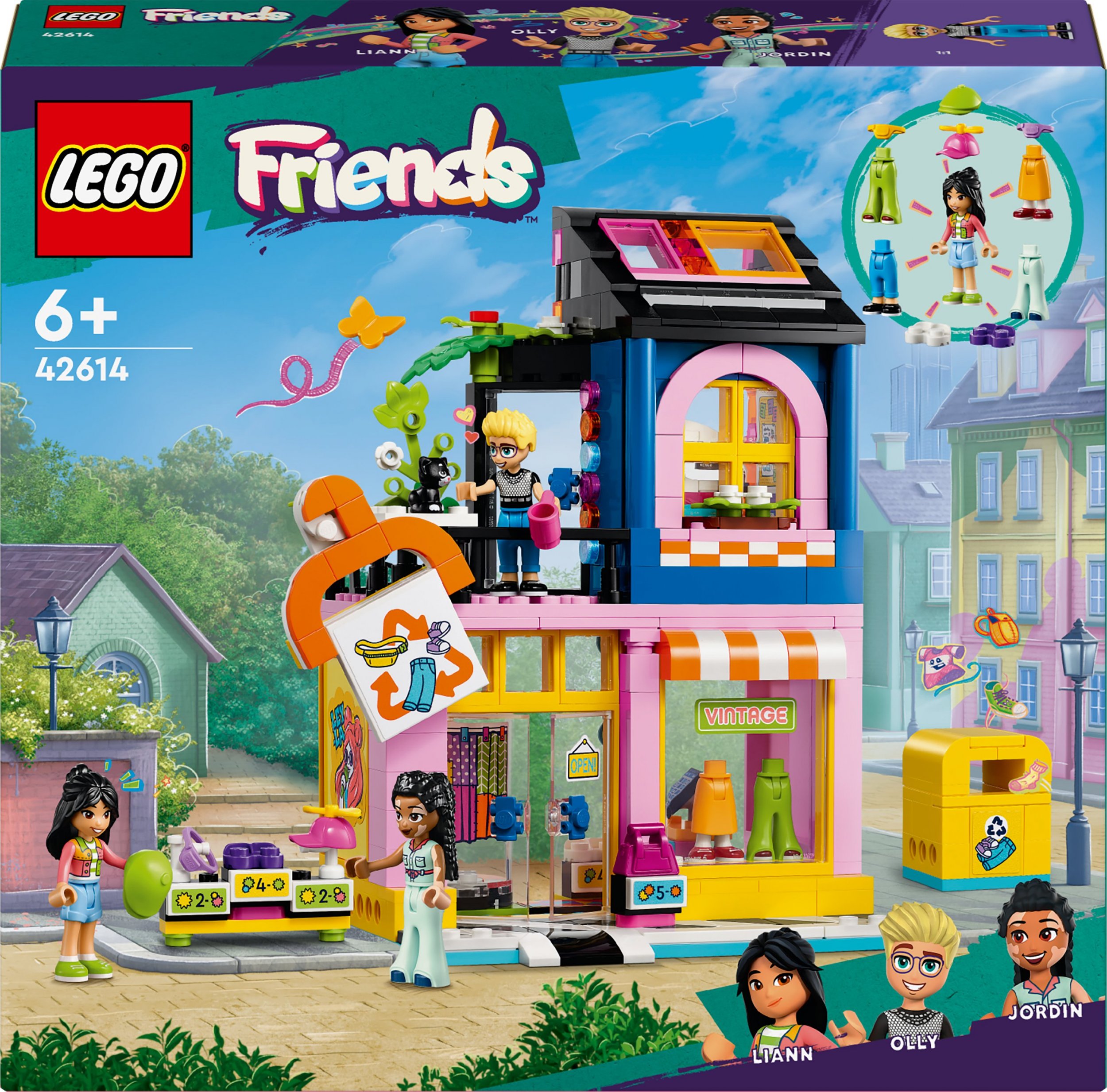 LEGO Friends Sklep z używaną odzieżą (42614)