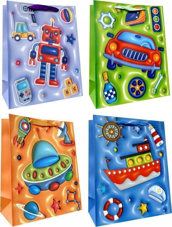 JU-PITER Torebka ozdobna prezentowa 31x44x12cm BL2327A cena za 1szt