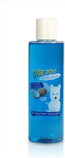 Over Zoo SZAMPON KOKOSOWY 200ml BIAŁA I JASNA SIERŚĆ