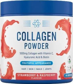 Applied Nutrition - Kolagen, Collagen Powder, Truskawka i Malina, Proszek 165g