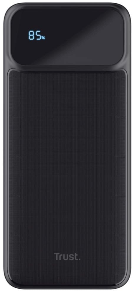 TRUST Powerbanka Avala, 20000 mAh, 1xUSB-C + 2xUSB, černá