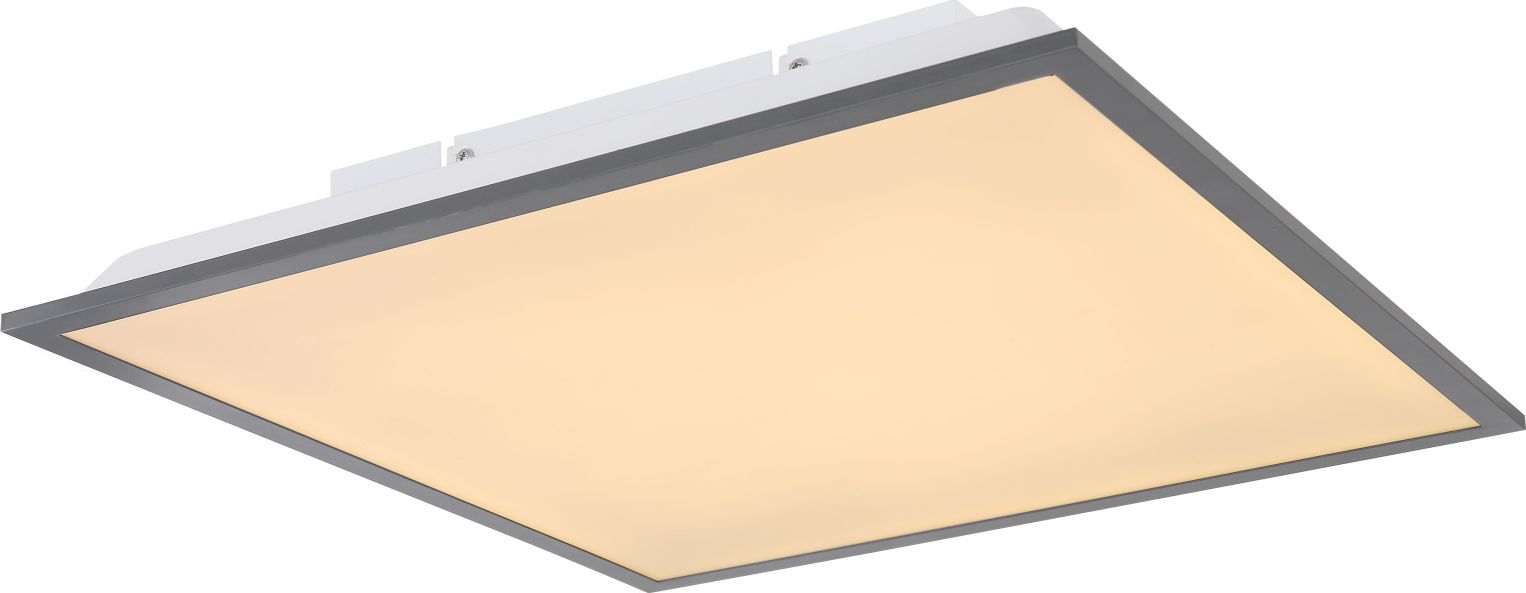 Lampa sufitowa Globo Nowoczesny plafon grafitowy Globo DORO ledowy 416080D2