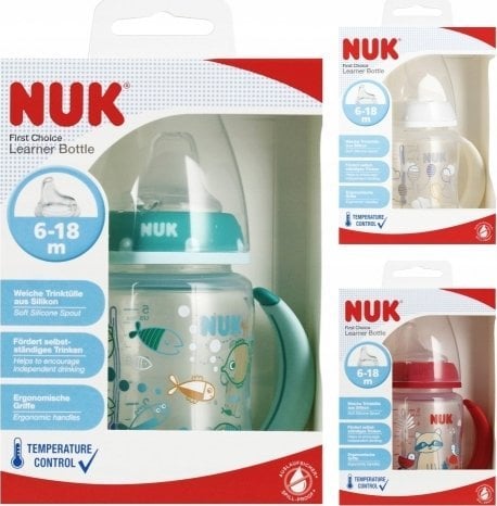 NUK NUK BUTELKA PP 150ML 6-18FC 10215335 1/6