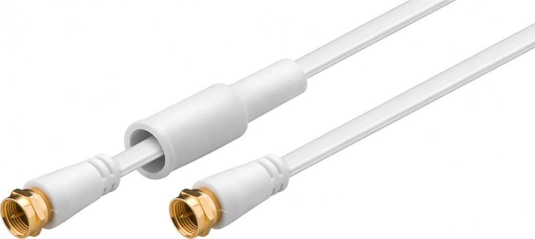 Kabel Goobay Antenowy (F) 7.5m biały (67297)