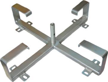 Alantec Stelaż zapasu kabla 35x35cm, ocynkowany, zabezpieczony antykorozyjnie. (FOZK-S-35-B)