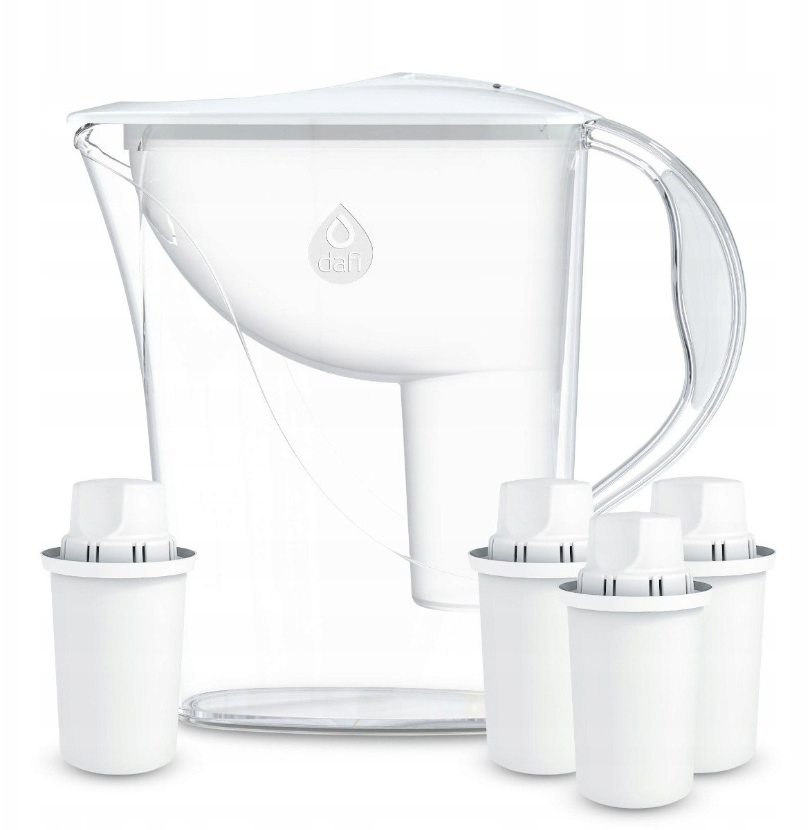 Dzbanek filtrujący Dafi ATRIA 2,4l biały