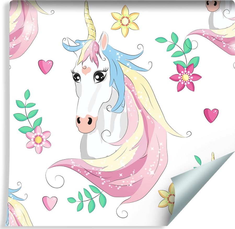 Muralo Tapeta Dla Dzieci - Magiczne Jednorożce