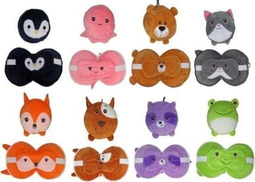 Sun-Day Poduszka Z-2596 podróżna+maska na oczy 168177