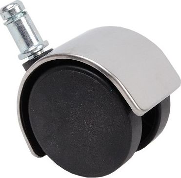 Kółka plastikowe chromowane KCH KGB-CH