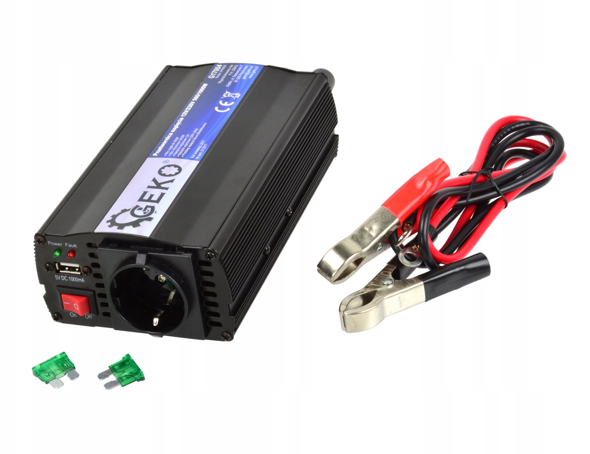 Przetwornica napięcia 12V/230V 500/1000W (16)