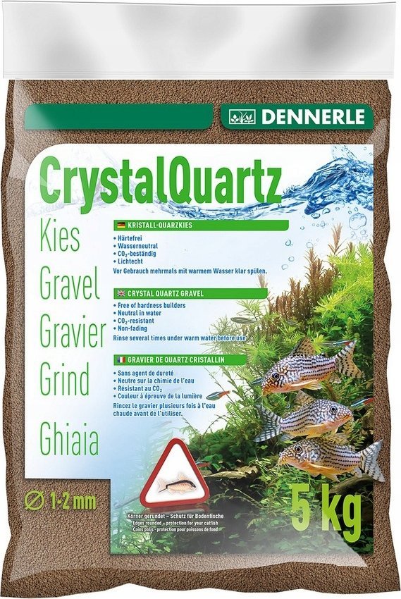 Dennerle Dennerle Dark ruda gruntas 1-2mm, 5kg