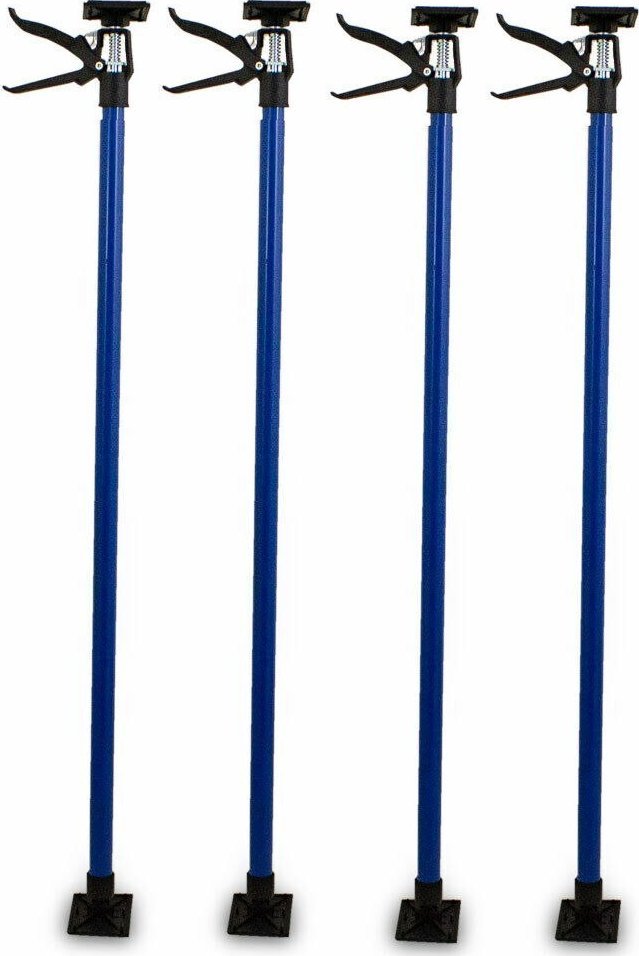 Bituxx Wsporniki montażowe sufitowe 4 szt zestaw Teleskopowe z regulacją