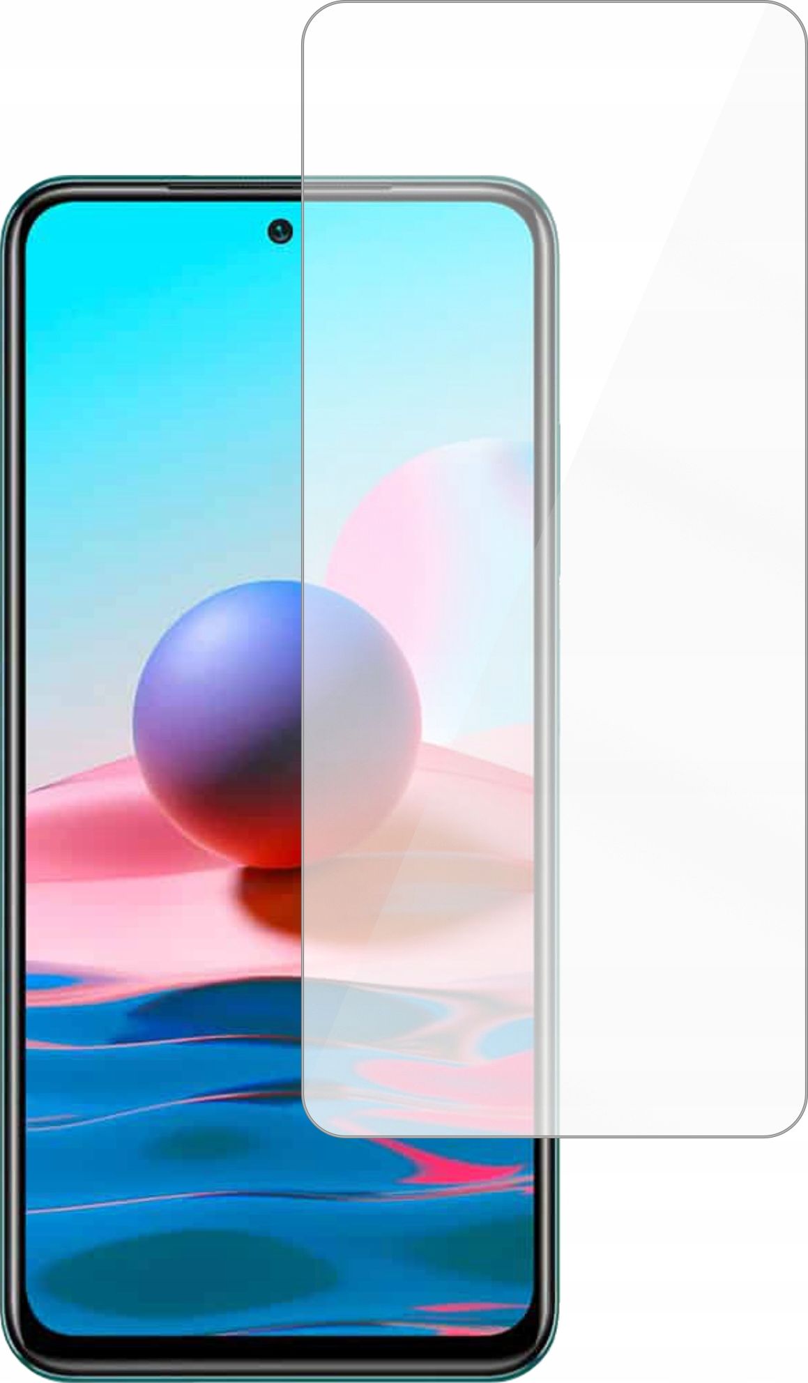 etumi Szkło Hartowane 9H Do Xiaomi Redmi 10 Szybka Szkiełko Ochronne Na Ekran Twarde Płaskie Przód / Ochrona Matrycy Telefonu Glas0385