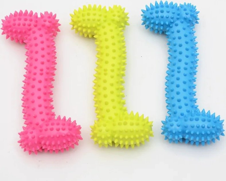 Nuxie NUXIE Zabawka gumowa dla psa kość 11cm