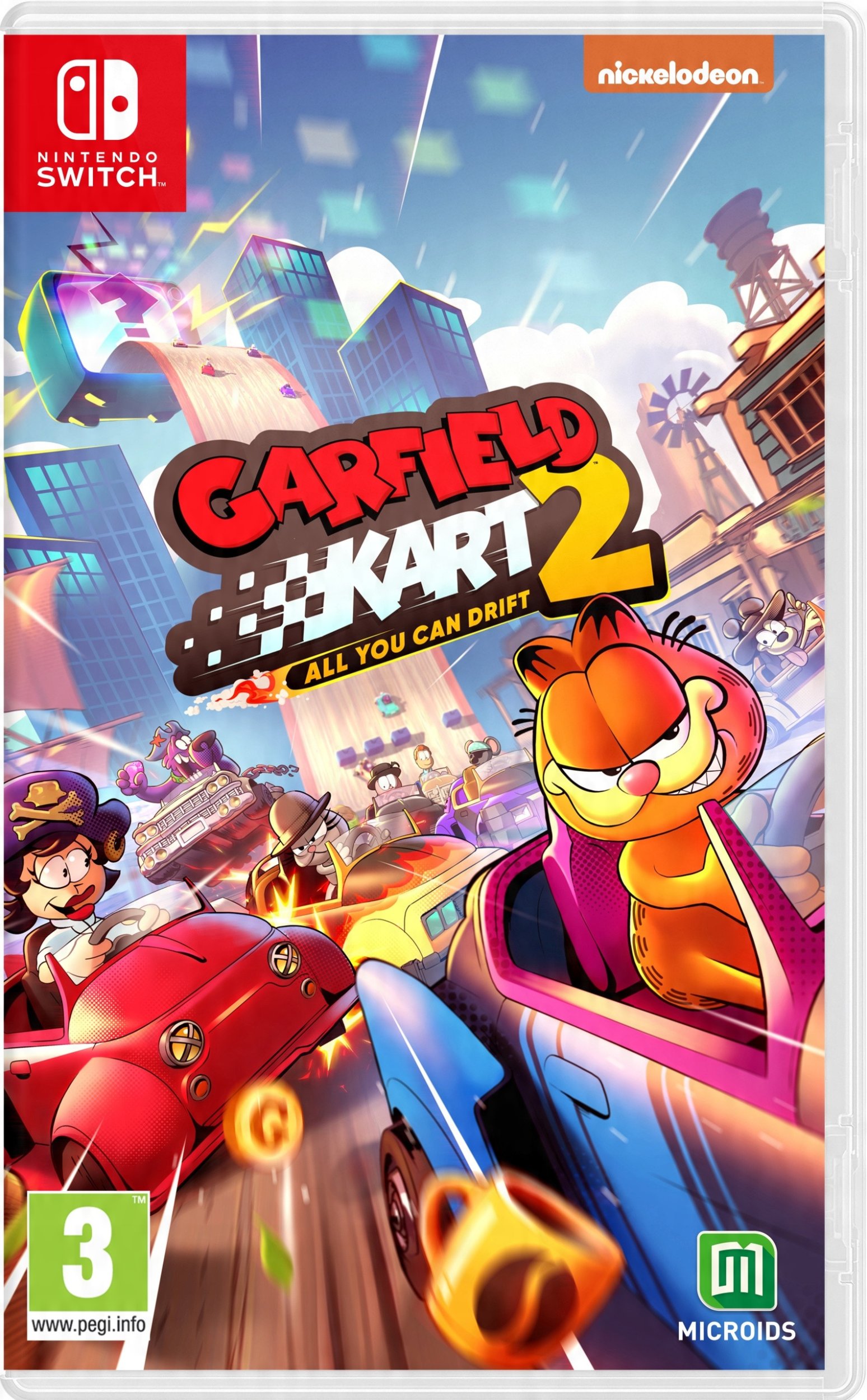 GARFIELD KART 2 - ALL YOU CAN DRIFT SWITCH