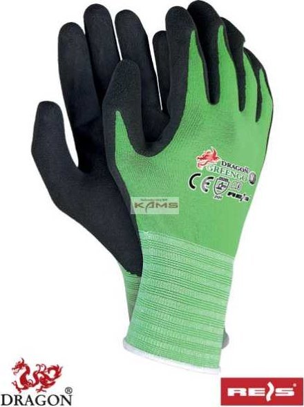 R.E.I.S. GREENGO - z nylonu z domieszką lycry, powlekane latexem 7