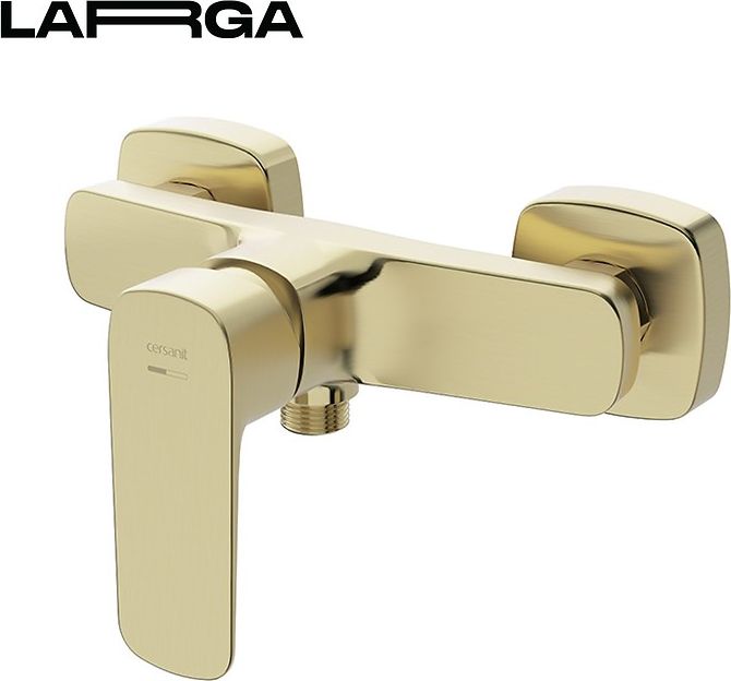 Bateria prysznicowa Cersanit Larga złoty