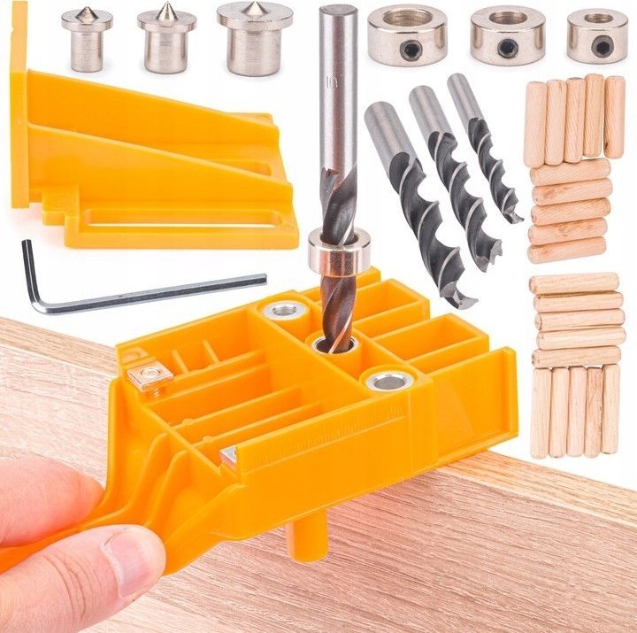 Powermat PRZYRZĄD DO POŁĄCZEŃ KOŁKOWYCH KOŁKOWNICA ZESTAW