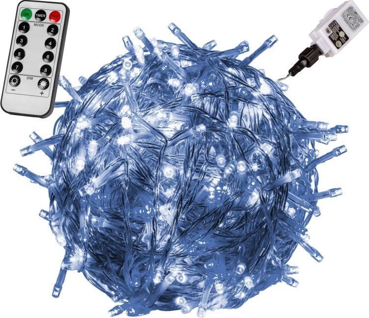 Lampki choinkowe MXSTP 50 LED białe zimne