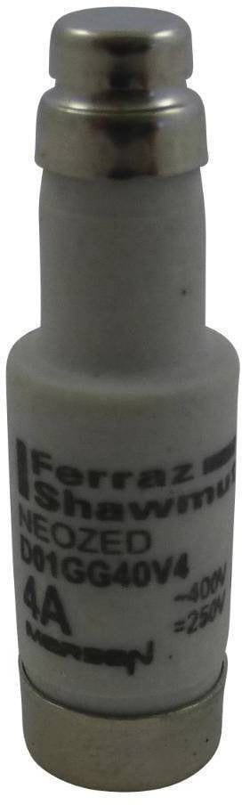 Wkładka bezpiecznikowa D01 gG 400VAC /250VDC 4A W200809