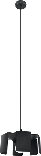 Lampa wisząca Lumes Czarna lampa wisząca industrialna - EX584-Tuliv