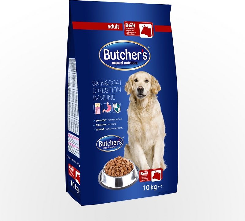 Butcher’s Sucha karma dla psa Butcher's z wołwiną, torba 10kg