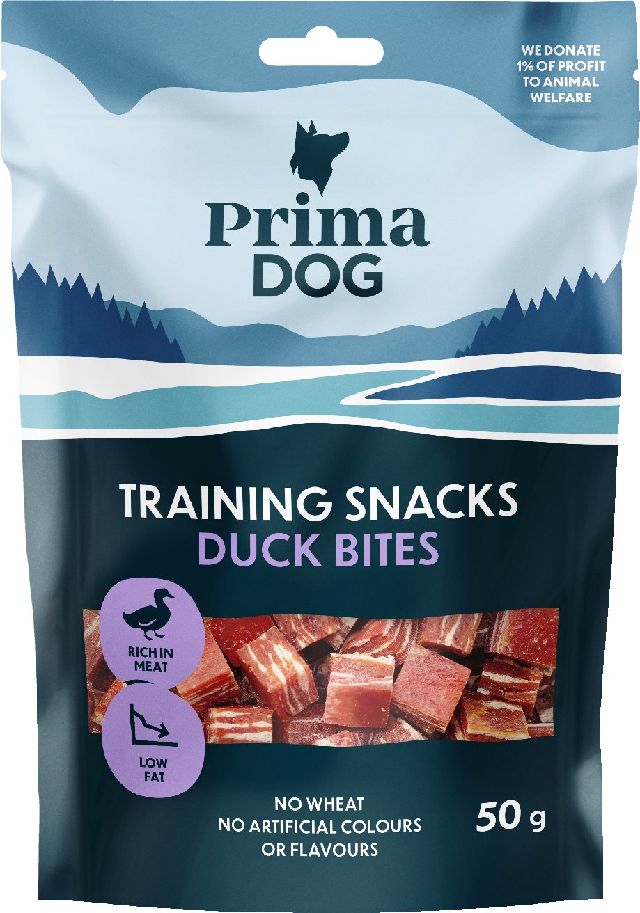 PRIMADOG TREAT DUCK BITES 50 G