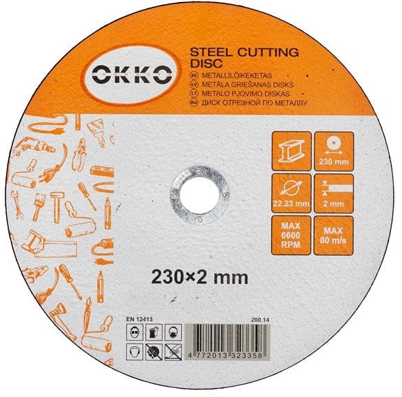 CUTTING DISCS 230X2.0 OKKO