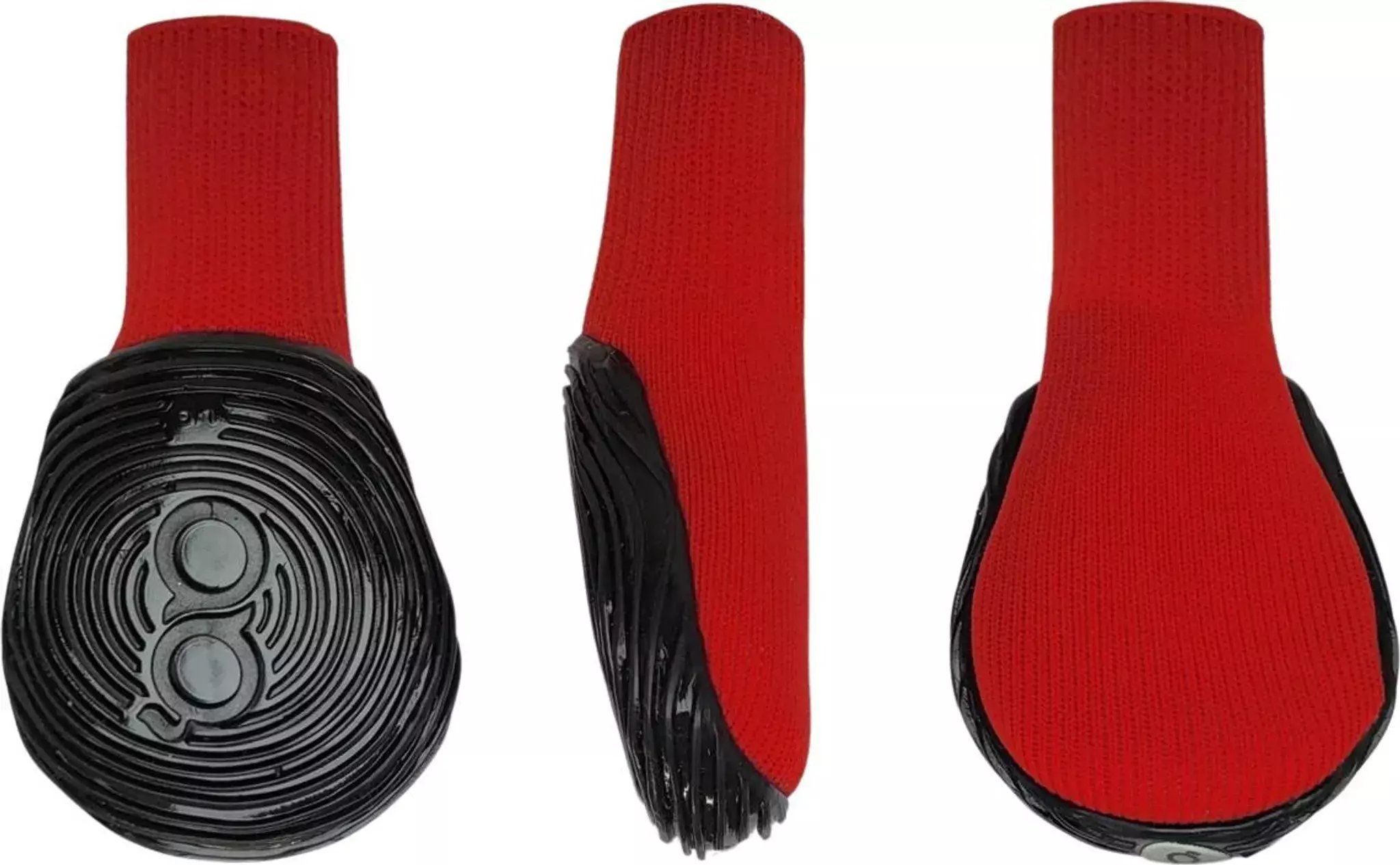 Goo-eez Athleticaz, Red/Black, M, 2 stk