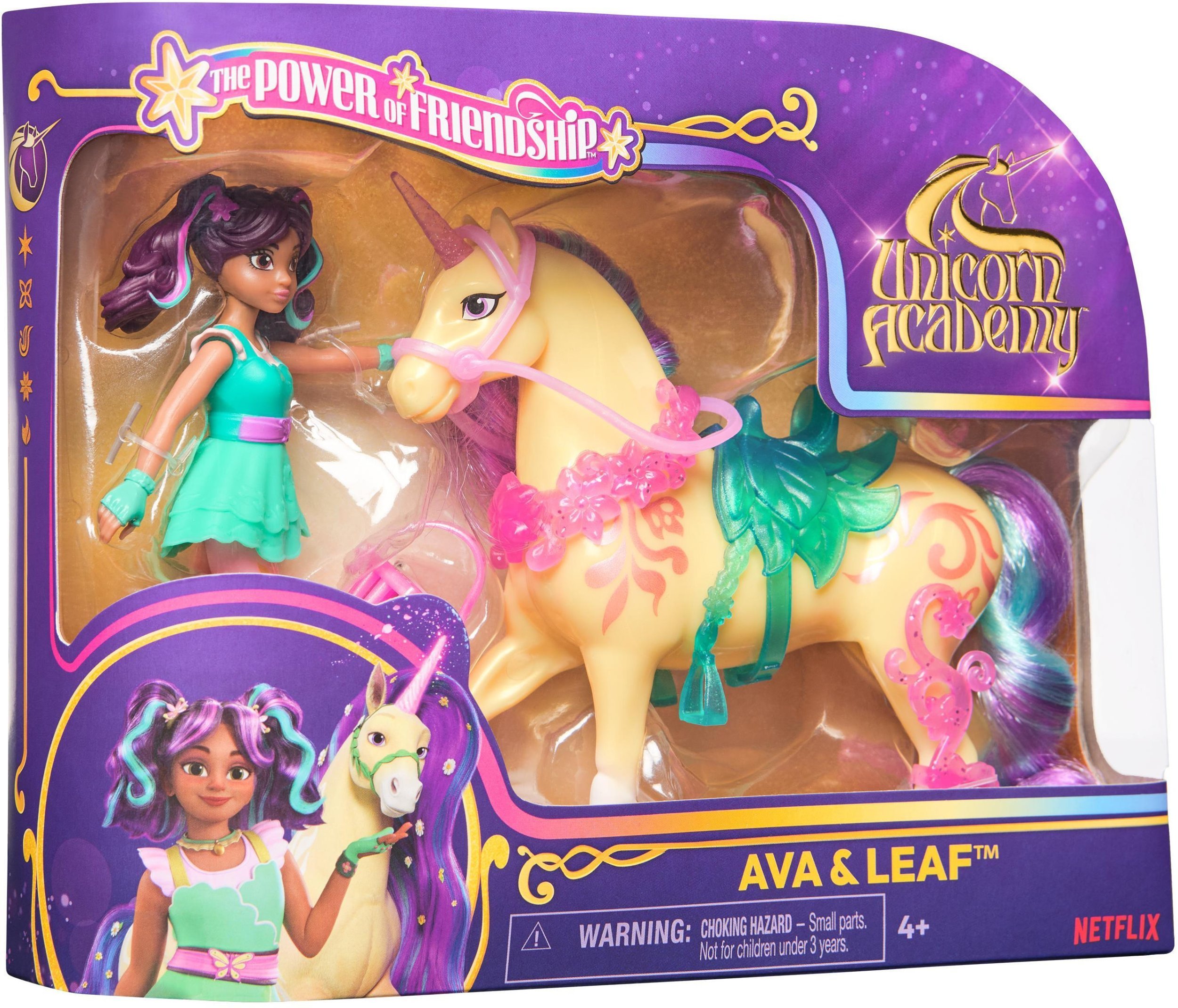 Unicorn Academy Doll & Unicorn V2 - Ava & Leaf